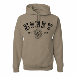 Custom Dog Black Logo Unisex Hoodie