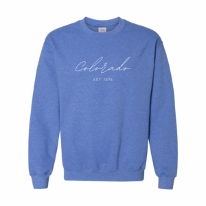 Colorado Script Unisex Crewneck