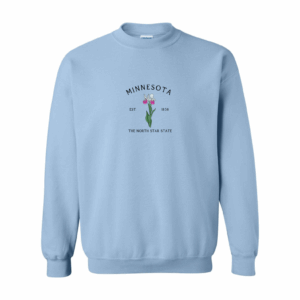 Minnesota State Flower Unisex Crewneck