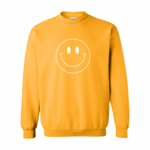 Smiley Face Unisex Crewneck
