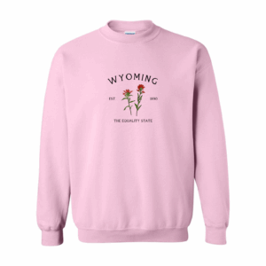 Wyoming State Flower Unisex Crewneck