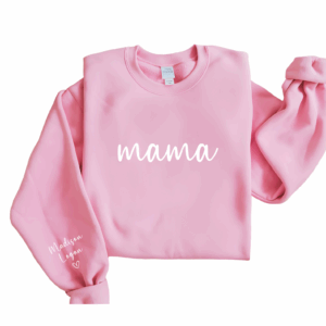 Custom Name Mama Script Apparel