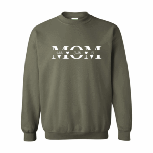 Custom Name Mom Cutout Apparel