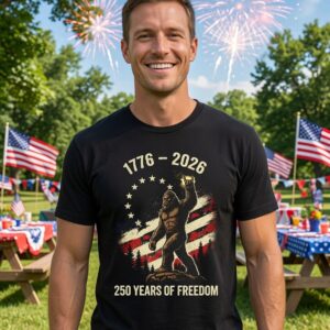 Black Sasquatch 250 Years of Freedom Tee
